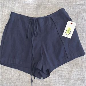 navy blue casual shorts